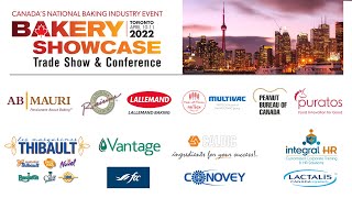 Bakery Showcase Toronto April 10th and 11th 2022 [upl. by Luise]