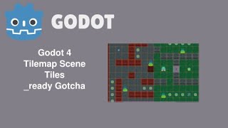 Godot 4 Tilemap scene tile timing gotcha [upl. by Eillas]