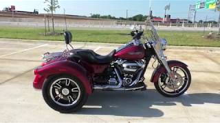 860345 2017 Harley Davidson Freewheeler Trike FLRT Used motorcycles for sale [upl. by Ynnam]