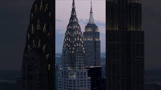 Drone Chrysler Building New York City [upl. by Vitus100]