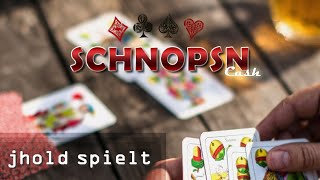 Schnapsen das Kartenspiel 16  jhold spielt auf Schnopsn  Cashgame 3  Review des Spiels [upl. by Meekyh6]