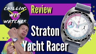 Best wearing 42mm Ive ever had  The Straton Yacht Racer Review [upl. by Acenes]