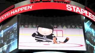 LA Kings Fan Eric Cartman vs Florida quotPantherquot March 22 2014 [upl. by Nalod1]