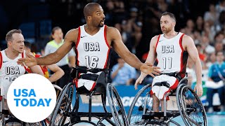 Paralympians on importance of awareness in para sports  USA TODAY [upl. by Auohs270]