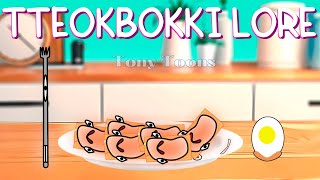 TTEOKBOKKI LORE  Alphabet Lore meme  Alphabet Lore animation  Tteokbokki Sauce Recipe Easy [upl. by Minier165]