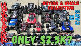 BUYING A WHOLE TRAXXAS COLLECTION  Was it a Good Deal  Let me know [upl. by Constantine]