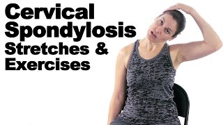 Cervical Spondylosis Stretches amp Exercises  Ask Doctor Jo [upl. by Eissirhc325]