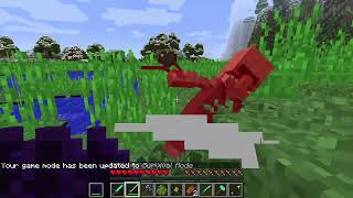 Minecraft Parasites mod battle [upl. by Sibelle]