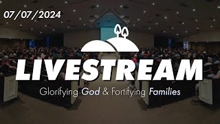 Meadow View church of Christ Live  07072024 [upl. by Olumor]