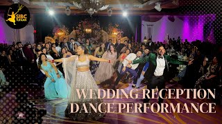 WEDDING RECEPTION FAMILY DANCE PERFORMANCE 2023  Bollywood  Bhangra  Indian Wedding BinSachin4U [upl. by Gaughan]