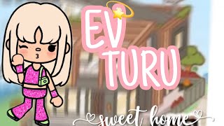 DV TURU 🏠  DETAYLI EV TURU 🎀🧸  TOCA LIFE WORLD TÜRKÇE [upl. by Banebrudge97]