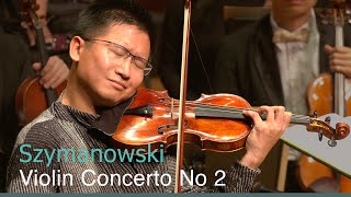 Szymanowski Violin Concerto No 2  Dan Zhu  Christoph Poppen [upl. by Idok562]