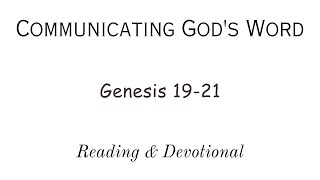 quotReading amp Devotional of Genesis 1921quot [upl. by Ames]