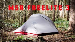 2022 MSR Freelite 3  First Look  Lightweight 3Season Backpacking Tent [upl. by Semele865]