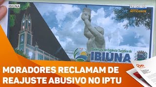 Moradores reclamam de reajuste abusivo no IPTU em Ibiúna  TV SOROCABASBT [upl. by Alihet578]