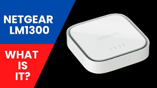 NETGEAR LM1300 LTE Broadband Modem Overview [upl. by Jensen]