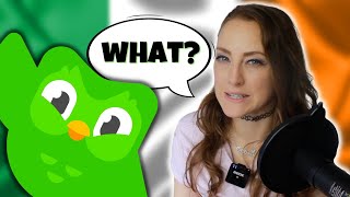 Speedrunning Duolingo Irish  Gaeilge  Gaelic Until I Crash amp Burn [upl. by Ainosal]