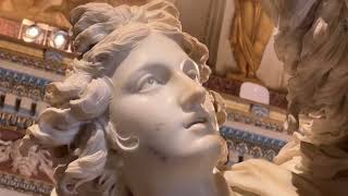 Apollo and Daphne at the Borghese Museum  Rome Italy  ECTV [upl. by Cuttler889]