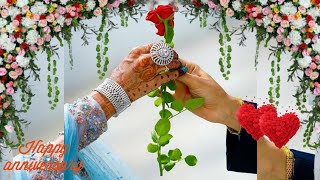 Shadi ki Salgirah StatusAnniversary statusAnniversarysong statusAnniversary wishes [upl. by Baal]