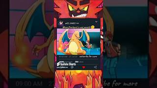 Whose Charlizard is most powerful💪 pokemon pokemonedits charlizard powerful trendingshorts [upl. by Ecaidnac643]