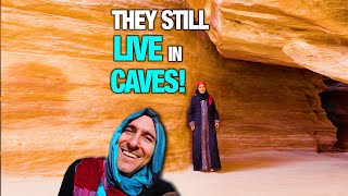 They Still Live In Caves  Exploring the Bedouins of Petra Jordan 🇯🇴 [upl. by Carolyne]