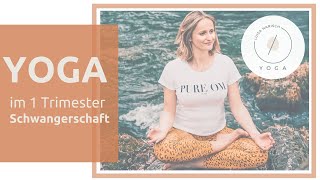 Yoga im ersten Trimester  Schwangerenyoga für den Anfang  Yoga in der Schwangerschaft zu Beginn [upl. by Kellia]