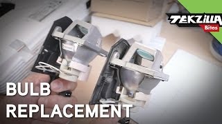 How to Replace a Projector Lamp [upl. by Haleemaj620]