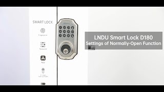 LNDU D180 Settings of Normally open Funtion [upl. by Doty722]