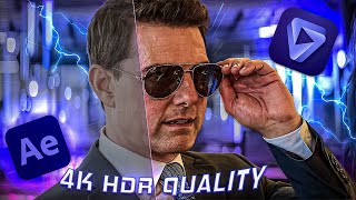 4K HDR Quality Tutorial  After Effect Free CC  Topaz Best Settings aftereffects topaz 4khdr [upl. by Laen]