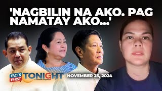 VP Sara Duterte pinagmumura sila BBM Liza Marcos Speaker Romualdez [upl. by Eive121]