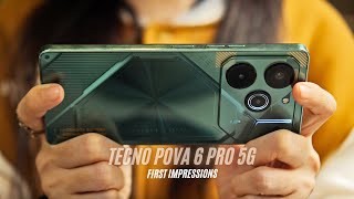 TECNO POVA 6 Pro 5G initial impressions [upl. by Esinert]