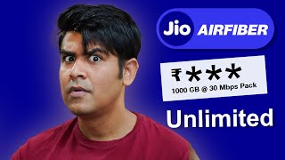 Jio Airfiber Unlimited 5G  Available Everywhere 🔥🔥 All Details [upl. by Nonnac]