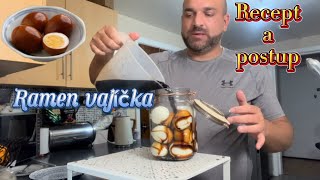 Ako robiť Ramen vajíčka Recept a postup [upl. by Saxena840]