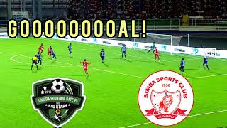 GOAL SINGIDA FG VS SIMBA SC LIVE [upl. by Lovering]