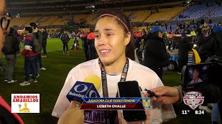 Jugadoras de Tigres Femenil tras ganar Sexta Copa  Pasión Futbolera [upl. by Adlen]