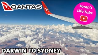 New Zealand Holiday 2024 01  Qantas Flight from Darwin to Sydney [upl. by Anairdna]