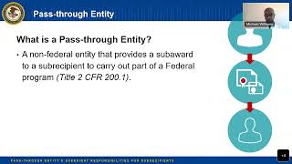 Subrecipient Monitoring to Passthrough Entities Oversight Responsibilities For Subrecipients [upl. by Eldora199]