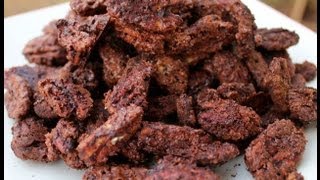 Cocoa Candied Pecan Recipe [upl. by Anelet]