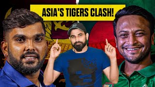 Asias Tigers Clash Sri Lanka vs BangladeshT20 WorldCup  shami [upl. by Lynna]