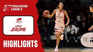 Lucile Jerome vs Toulouse Basket Féminin with USO Mondeville  Basketball Women HIGHLIGHTS 🏀 [upl. by Peggy]