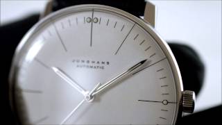 Junghans Max Bill Automatic 027350100 [upl. by Chalmer]