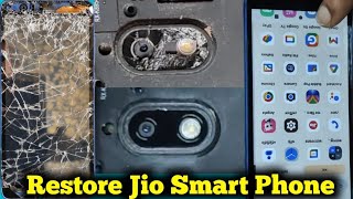 Restore Jio Smart Phone Display amp Camera Glass Restore By HM Tec [upl. by Molli]