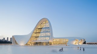 Heydar Aliyev Center designed by Zaha Hadid Architects [upl. by Miarzim]