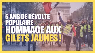 5 ans de révolte populaire hommage aux GILETS JAUNES [upl. by Niddala]