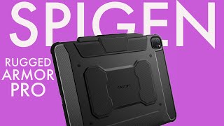 Spigen Rugged Armor Pro Review for M4 iPad Pro 13 [upl. by Verna]