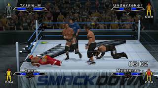 WWE SmackDown vs Raw 2007 PS2 Gameplay HD PCSX2 [upl. by Auqinimod]