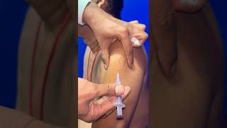 Titanus intramuscular injection 💉😱doctor trendingshorts viralshorts [upl. by Einnahpets]