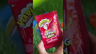 Popping sour candy 🍬 warheads [upl. by Placia]