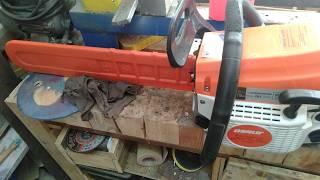 Should I buy a Chinese made gasoline wood cutting machine  unboxing and assembly ASSUR Benzinli [upl. by Aveline]