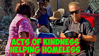 Helping HOMELESS people LAS Vegas [upl. by Epotimet404]